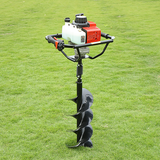 68cc professional Earth Auger with Quick Stop Clutch Drum 