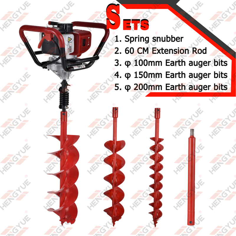 52cc Popular Earth Auger Buy GD520 gasoline earth auger, planting
