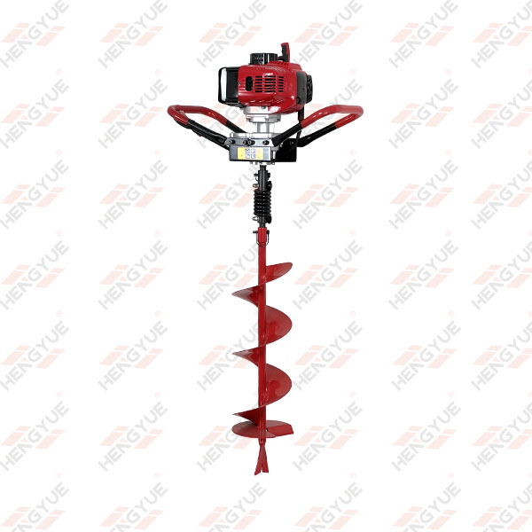 58cc 2 Stroke Engine Powered Earth Auger with diameter 100mm 200mm 250mm earth auger bits 