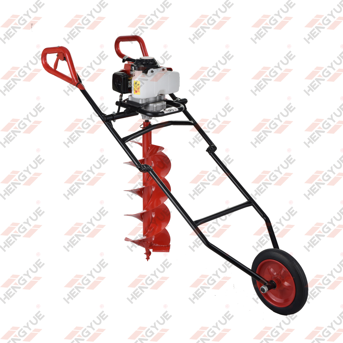 Powered by HONDA GX50 , with Shelf And Wheel Type Earth Auger 