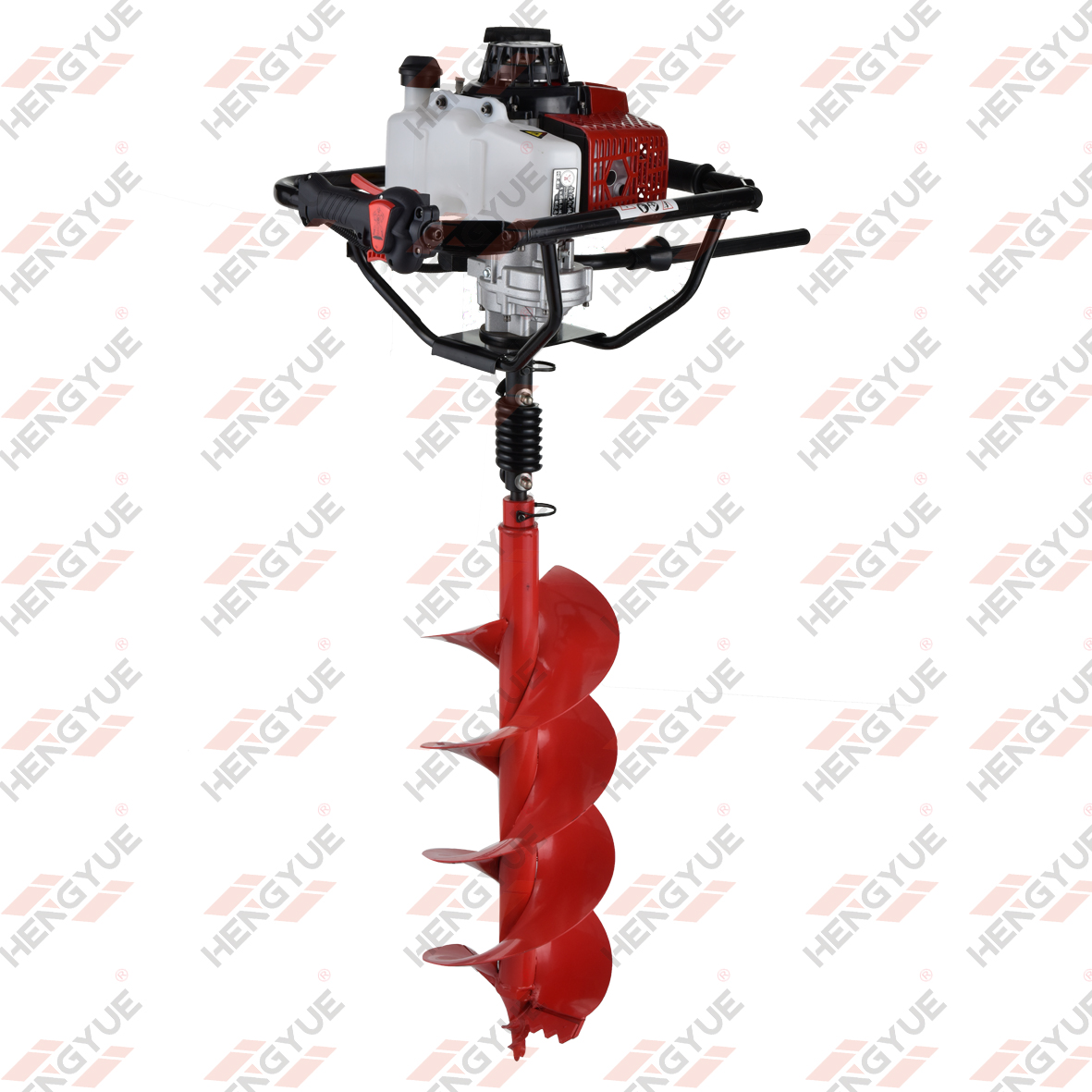 63/68cc Popular Model Earth Auger with Quick Stop Clutch Drum 