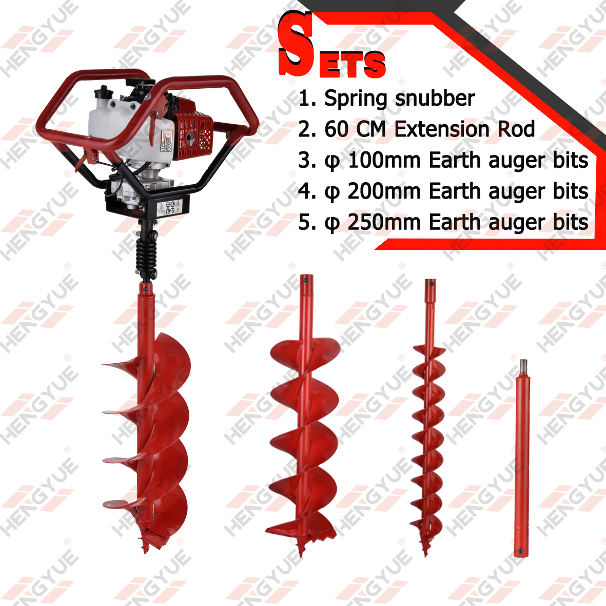 HONDA Earth Auger 1 Or 2 Man Operated Earth Auger with Double Triggers